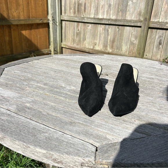 ADRIENNE‎ VITTADINI Nella Faux Leather Block Heel Mules size 11 - Picture 4 of 11